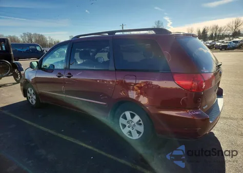 2008 Toyota Sienna Ce z USA, uszkodzony, nr VIN 5TDZK23C18S176812